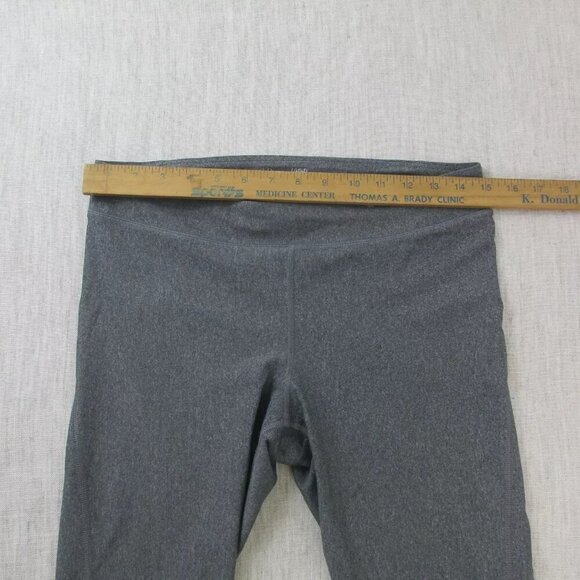 Under armour Ankle Leggings Womens Large Gray Activewear Heatgear Compression - Picture 8 of 11